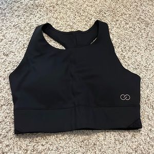 calia sports bra, size xs, black